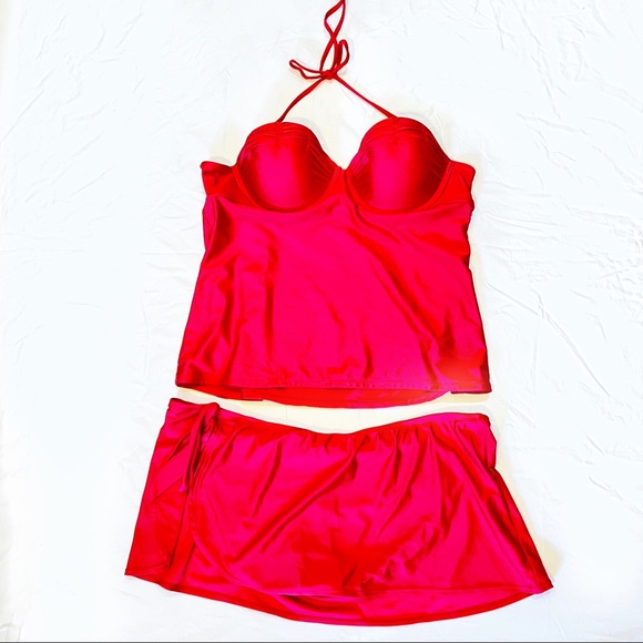 Miss America, by Catalina Swim Two piece Tankini set, size XL - Picture 3 of 8